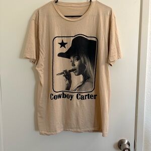 Beyonce Cowboy Carter Rodeo Chitlin Circuit Tour Tshirt No Size See Measurements
